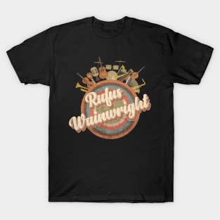 Music Tour Vintage Retro // Rufus McGarrigle Wainwright T-Shirt